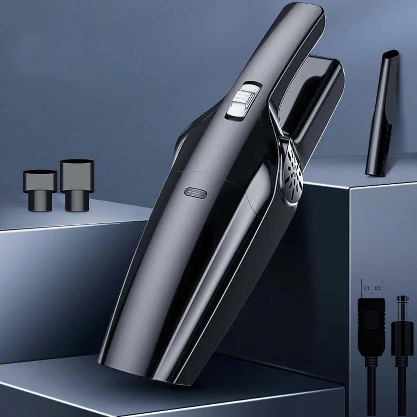 𝐖𝐢𝐫𝐞𝐥𝐞𝐬𝐬 Handheld Portable Car 𝐕𝐚𝐜𝐮𝐮𝐦 𝐂𝐥𝐞𝐚𝐧𝐞𝐫 2IN1 | Rechargeable 2X High Power Lightweight Cordless Mini Vacuum Traveling 𝐂𝐚𝐫 & 𝐇𝐨𝐦𝐞 Dual Use Vacuum Cleaner【EG-129】